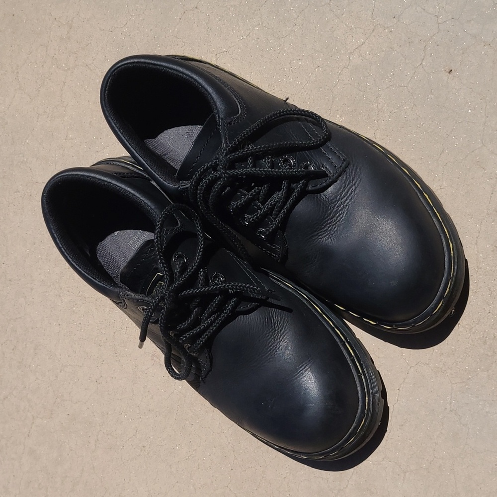 Dr. Martin Steel Toe Shoe